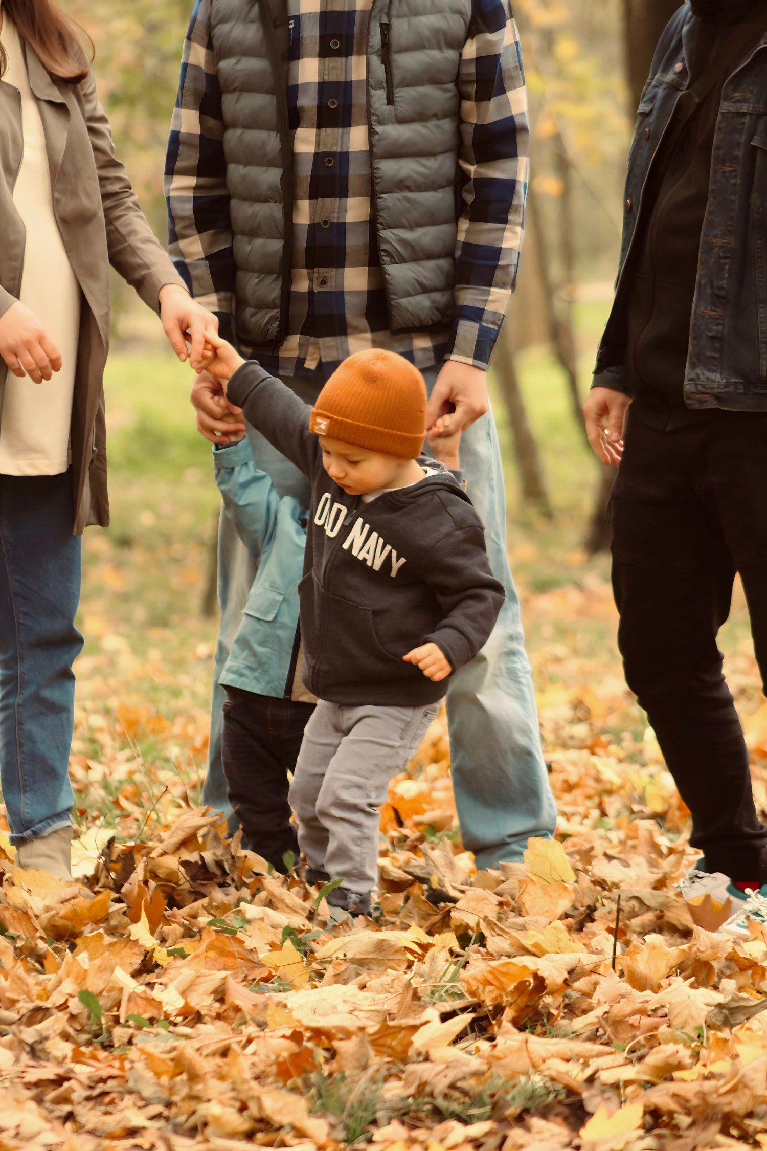 Familie i parken i Skedsmo